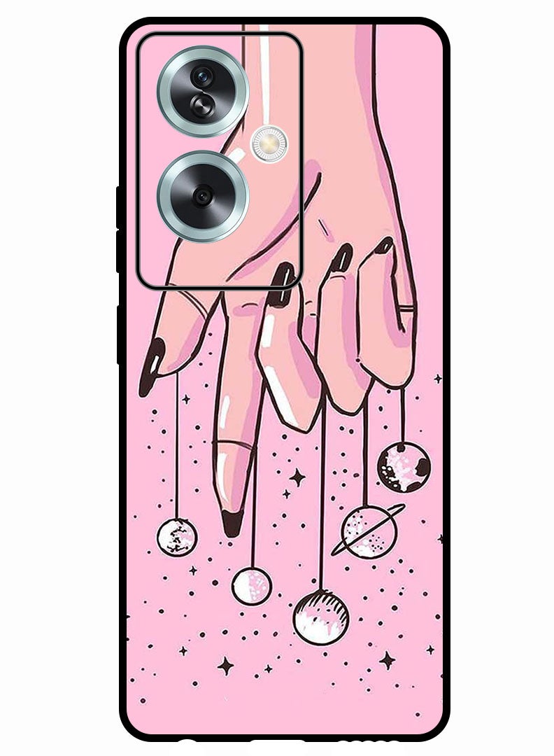 Theodor Protective Case Anti Scratch Shock Proof Bumper Cover For Oppo A2 Planets Imagination - Image 1