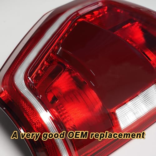 STRAUTOS Tail Lights Compatible With 2021 2022 2023 Ford F150 XLT TREMOR Halogen W/Blind Spot, Left Driver Sidee Brake Rear Taillight Assembly,Replace ML3Z13405C - Image 4