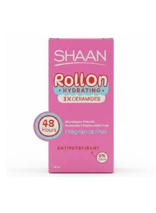 Shaan Hydrating Roll on Fragrance Free 60 ml
