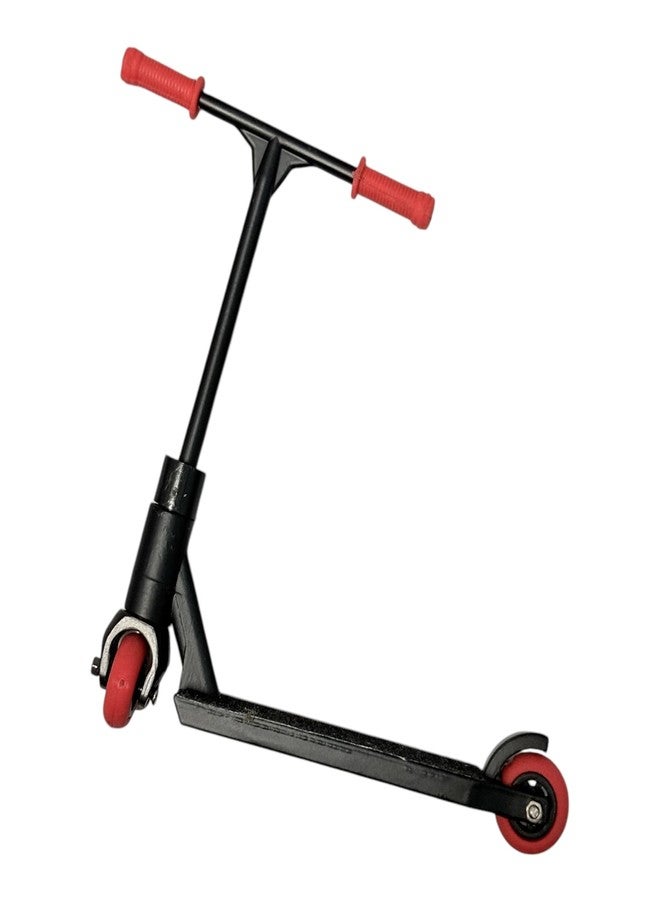 LEEFAI Metal Finger Scooter Alloy Pro Finger Stunt Scooter-Solid Metal fingerscooter (Black) - Image 1