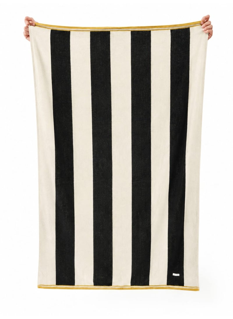 Large cotton beach towel, 80x160 cm - Image 4
