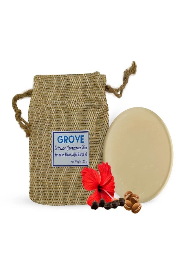 GROVE شامبو صلب لإصلاح الشعر التالف من غروف، مناسب للأطراف المتقصفة والشعر المصبوغ، 75 غرامًا + بلسم صلب مكثف بزيت الكركديه والأرغان والجوجوبا وزبدة الشيا، 65 غرامًا - عبوة من قطعتين - Image 4