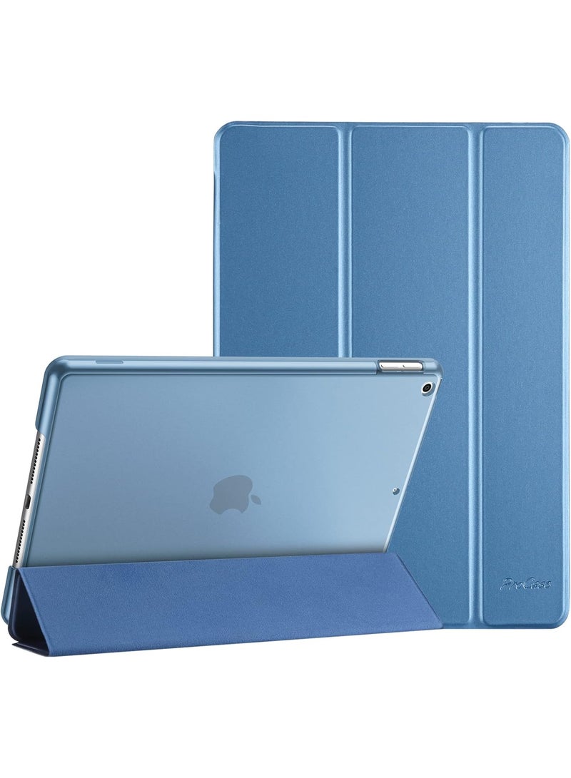 erorex iPad 10.2 Case (7th/8th/9th Gen) – Sky Blue Smart Cover with Auto Wake/Sleep - Image 1
