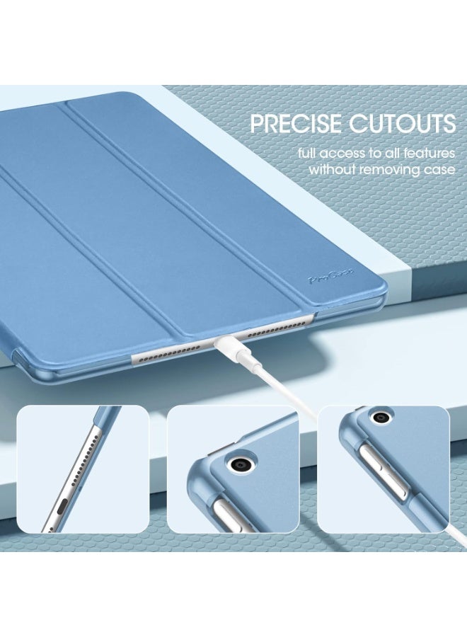 erorex iPad 10.2 Case (7th/8th/9th Gen) – Sky Blue Smart Cover with Auto Wake/Sleep - Image 5
