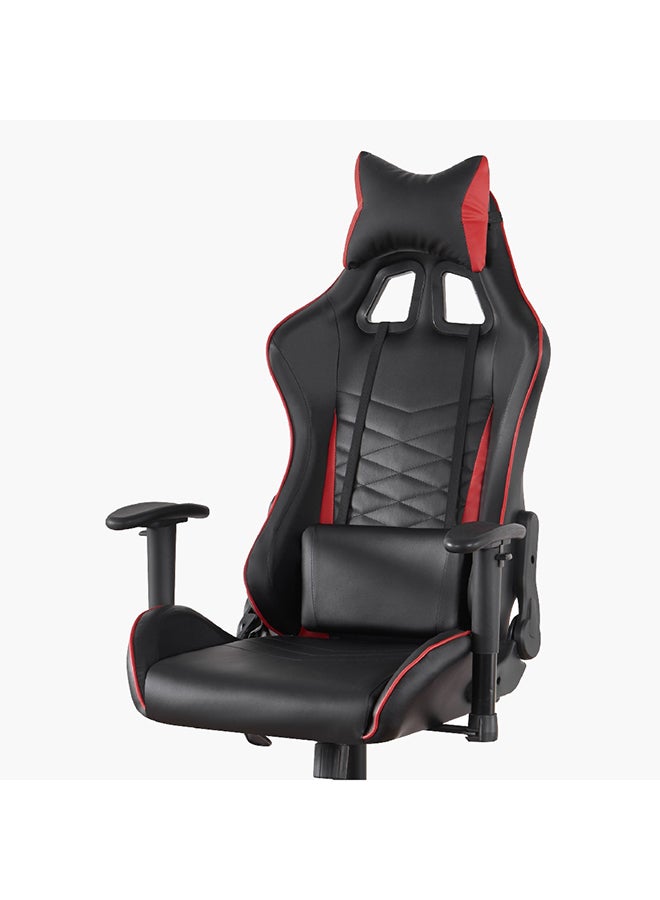 Home Box Home Box PVC Lima Gaming ChairBlack/Red  65 x 134 x 55 cm  - Image 4