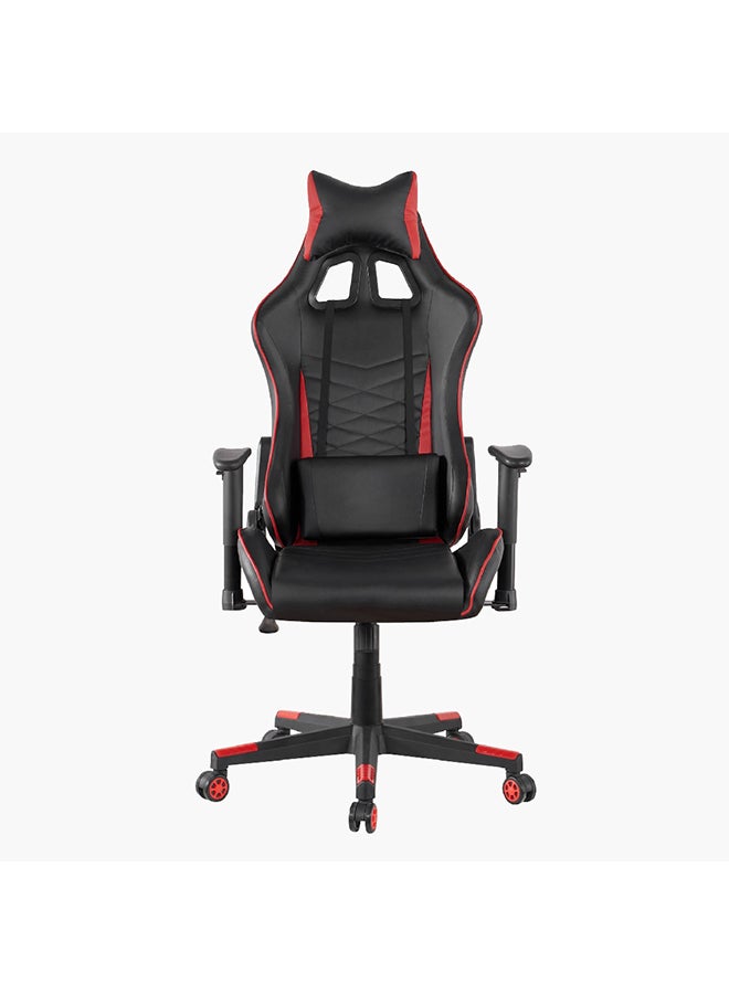 Home Box Home Box PVC Lima Gaming ChairBlack/Red  65 x 134 x 55 cm  - Image 2