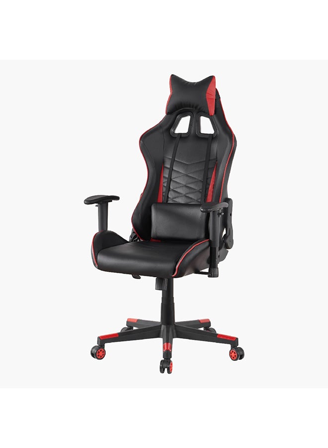 Home Box Home Box PVC Lima Gaming ChairBlack/Red  65 x 134 x 55 cm  - Image 3