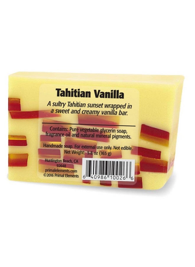 Primal Elements Wrapped Bar Soap Tahitian Vanilla 6.0Ounce Cellophane - Image 2
