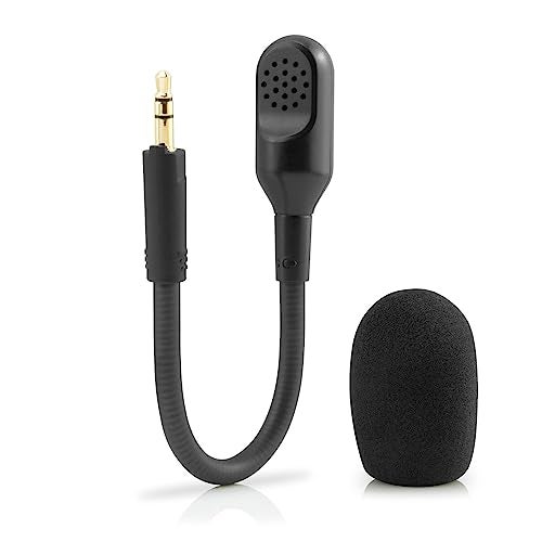 LEFXMOPHY Mic Replacement for New Razer BlackShark V2 Pro Wireless Gaming Headset 2023 Edition (Not for 2020) Black Shark 3.5mm Detachable Game Boom Microphone Accessory - Image 1