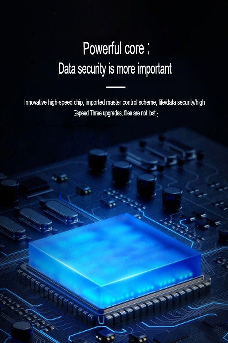 محرك فلاش USB، محرك أقراص الإبهام سهل الاستخدام، محرك القفز المدمج والمحمول، محرك قلم خفيف الوزن ومتين مع مؤشر LED، (قطعة واحدة، أبيض، 256 جيجابايت) - Image 4