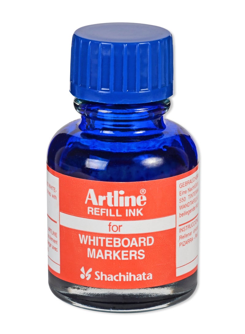 Artline Refill Ink for 500, 509 and 550 White Board Marker, Color:Blue-ARIKESK50BL - Image 1