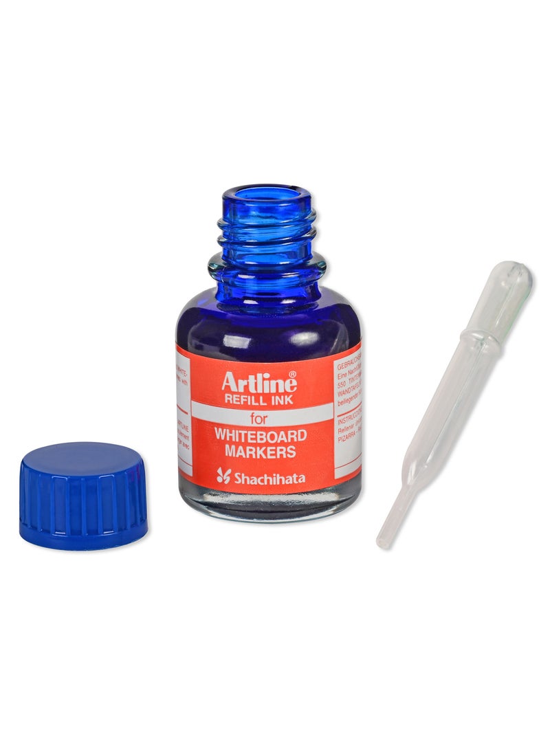 Artline Refill Ink for 500, 509 and 550 White Board Marker, Color:Blue-ARIKESK50BL - Image 2