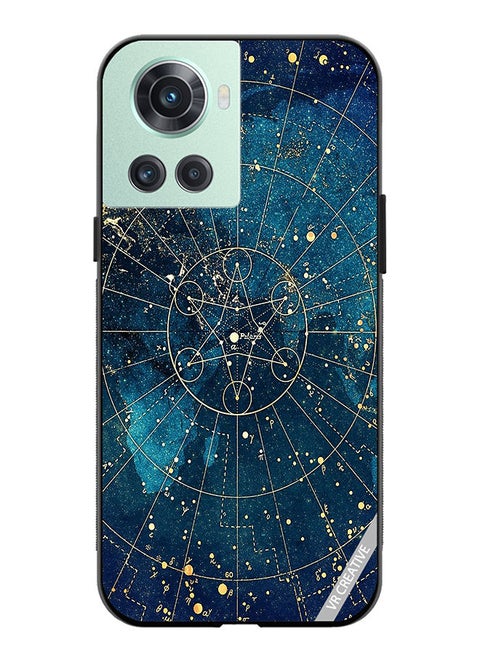 Protective Case Cover For OnePlus 10R Zodic And Astrology Design Design Multicolour