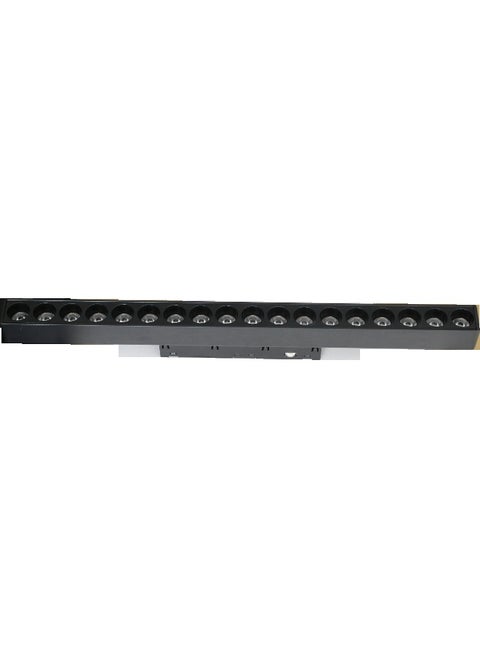 Flush spotlight, yellow lighting, 18-watt lenses, size 33 cm