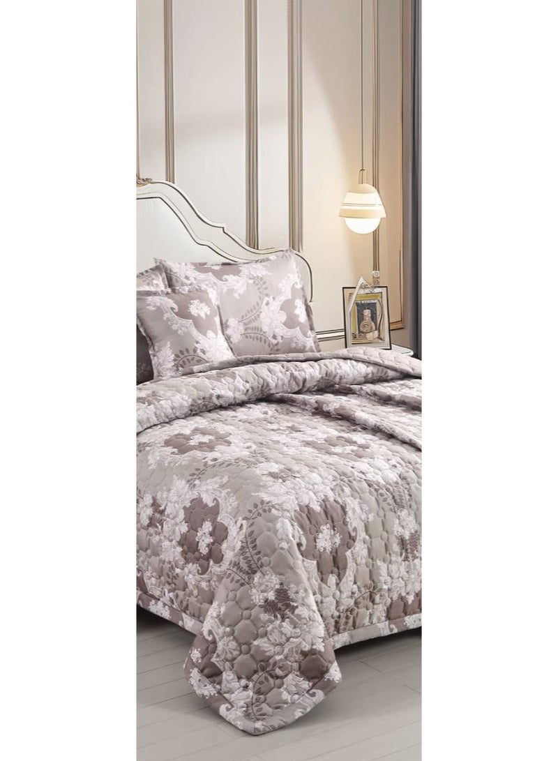 مون طقم لحاف نفرين مضغوط مشجر 6 قطع مقاس اللحاف 240x220 سم - Image 3