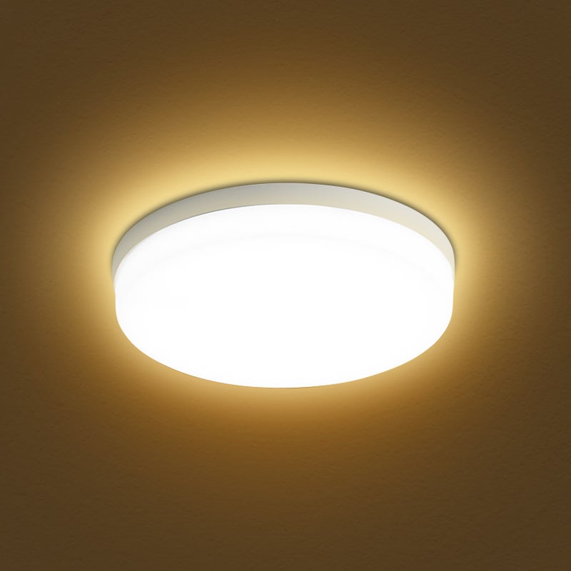 LEDs Ceiling Light Flush Mounting 48W Round Ceiling Lamp for Kitchen Bedroom Hallway (6500-7000K White Light) - Image 5