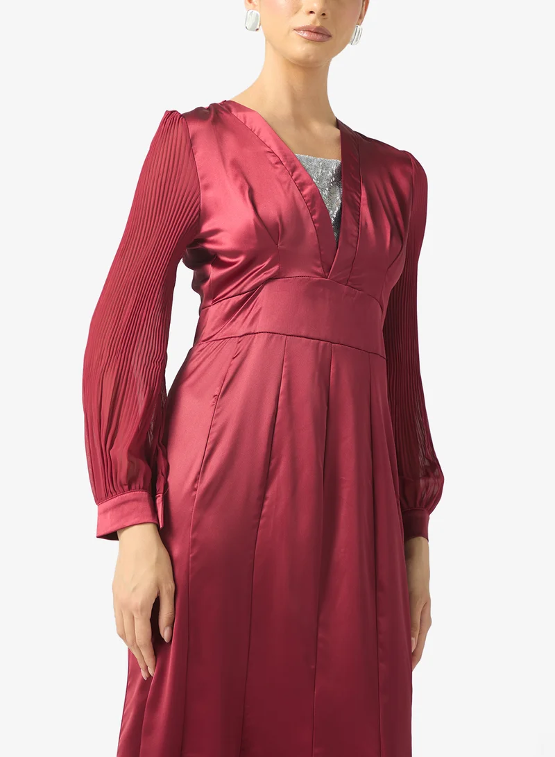 ELLA Puff Sleeve Dress