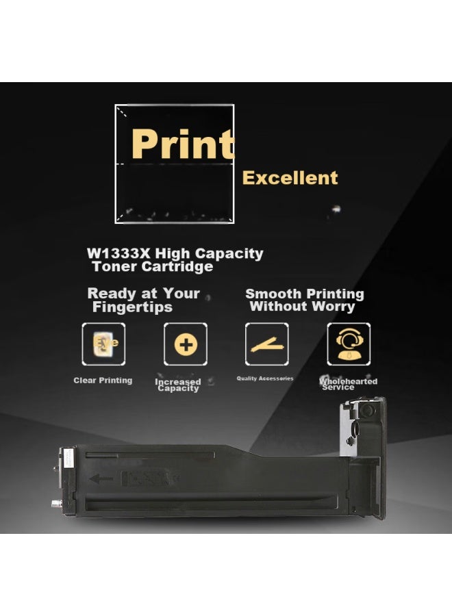 V4ink Compatible With Hp M437n Ink Cartridge W1333a Toner Cartridge High Capacity Hp437 Toner Cartridge M437nda Toner Cartridge M437dn M439n Toner Cartridge M439dn M439nda Printer - Image 2