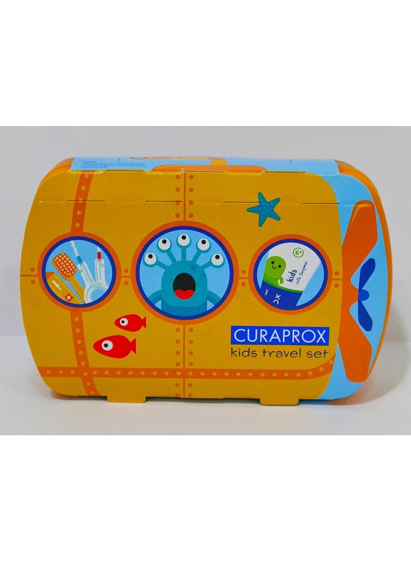 Curaprox Kids Travel Set – Orange - Image 3