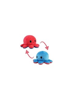 Toy Octopus Plushie Reversible Soft Toys for Kids | Plush Soft Toys for Baby Boys and Girls | Octopus Soft Toy for Kids Gift Birthday -22cm (Random Color)