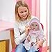 Milidool Reborn Baby Dolls Lifelike Girl Doll 18 inch Realistic Newborn Baby Doll Real Looking Silicone Baby Dolls Girl with Feeding Complete Accessories for 3 Years Old Gifts - Image 4