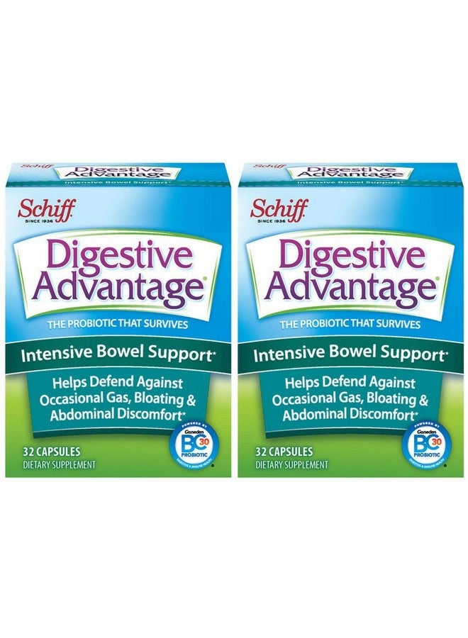 Digestive Advantage Intensive Bowel Support 32 Capsules (Pack Of 2) - Image 1