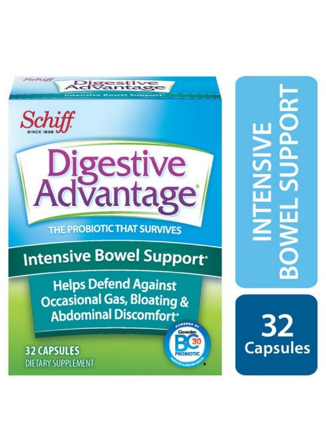 Digestive Advantage Intensive Bowel Support 32 Capsules (Pack Of 2) - Image 3