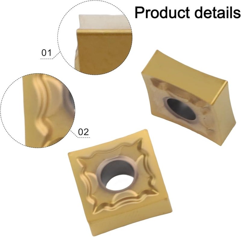 SNMG120404 HA Carbide Turning Inserts 10PCS For Steel Stainless Steel Cast Iron CNC Lathe - Image 3