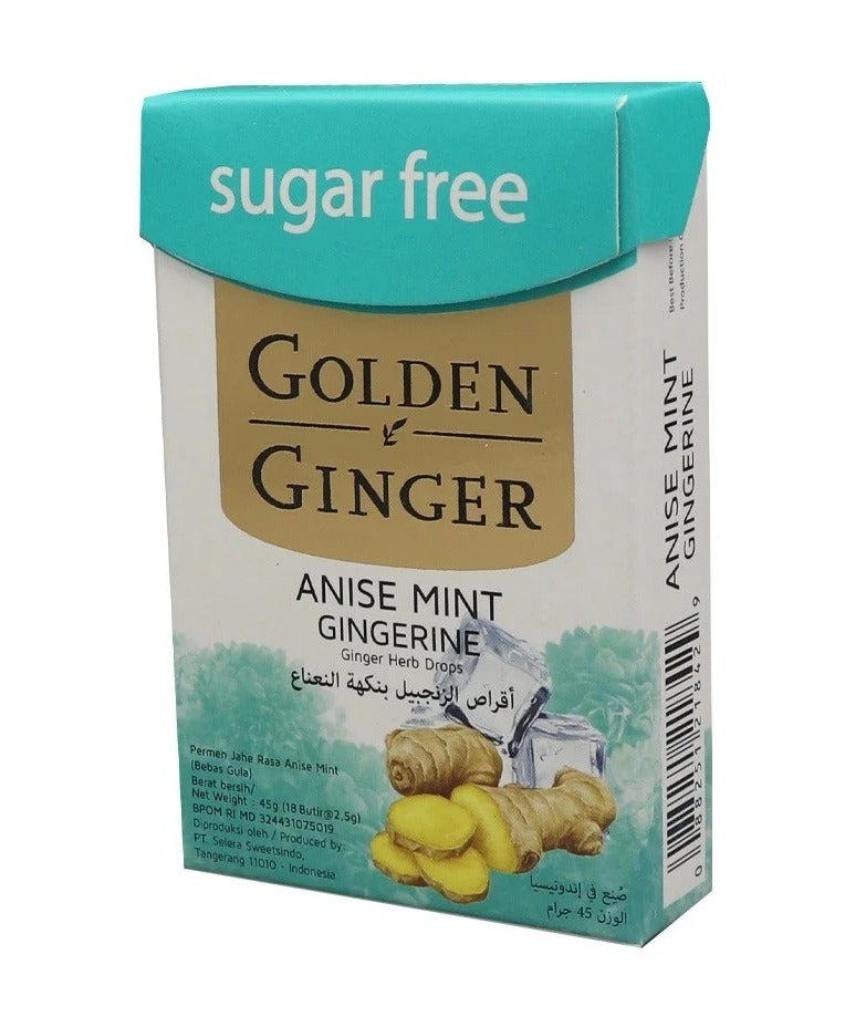 Golden Ginger Anise Mint Gingerine 45 gm - Image 1