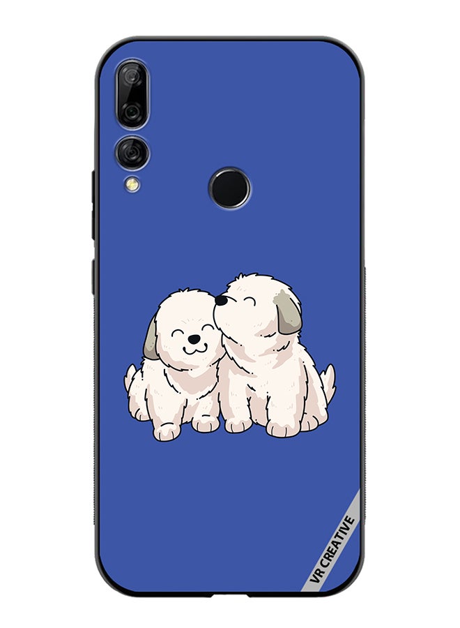 VR CREATIVE Protective Case Cover For Huawei Y9 Prime 2019 Cute Puppies Design Multicolour - Image 1