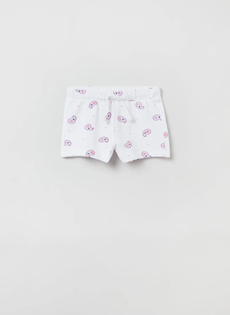 Ovs OVS Baby Girl Paisley Print Shorts