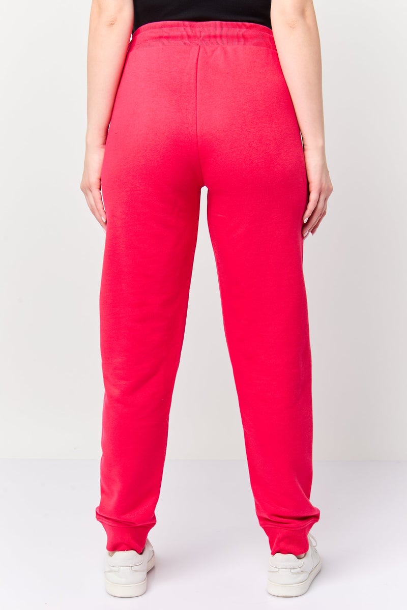 GANT Women Regular Fit Embroidered Logo Sweatpants, Fuchsia - Image 4