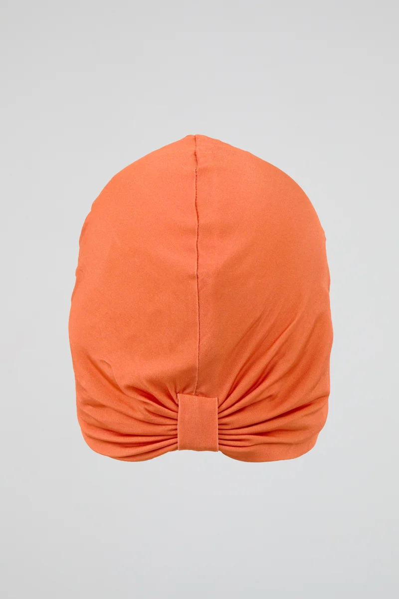 Roberto Cavalli  Roberto Cavalli Coral Orange Draped Turban Headband for Women | Best Price UAE