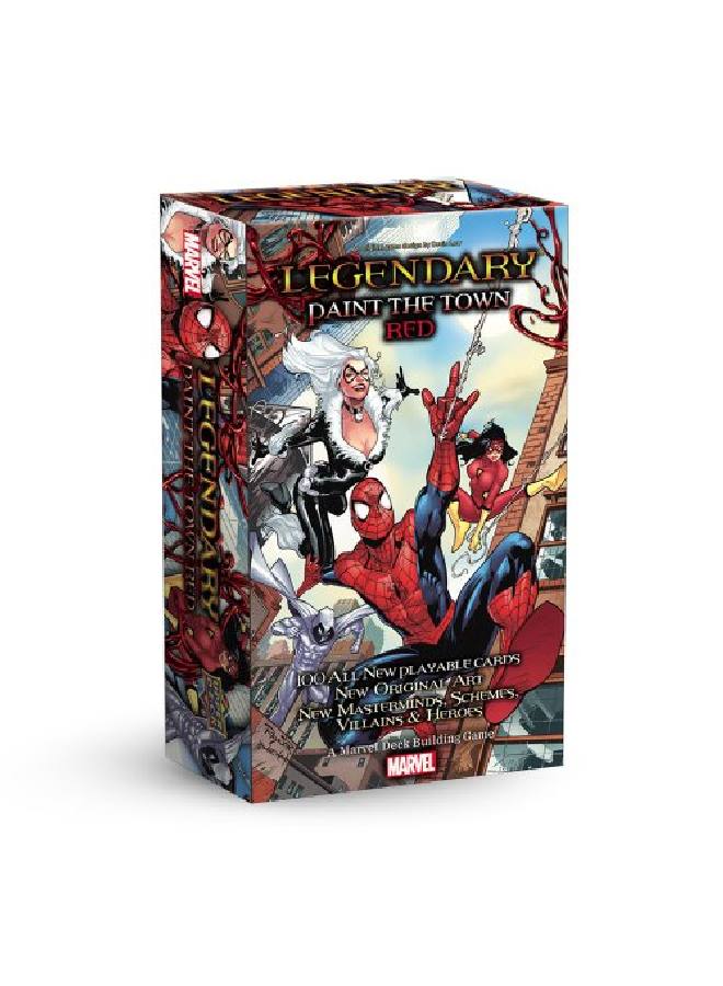Upper Deck Legendary: A Marvel Deck Building Game - Paint The Town Red Expansion - Image 1