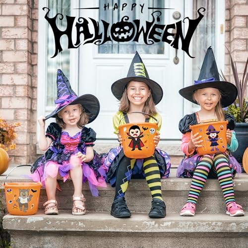 OHOME Halloween Party Favors - DIY Crafts Stickers for Kids | Kids Halloween Games Toys Gifts Treats Decorations Activities Party Supplies(24 Sheets) - Image 5