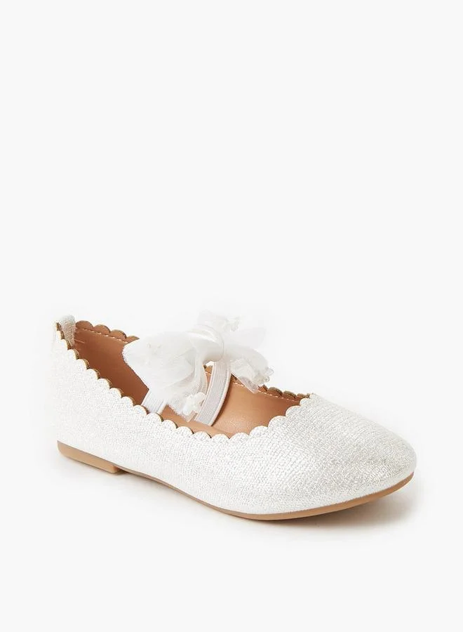 Flora Bella By Shoexpress WHITE Flora Bella Girls Slip-On Ballerina Shoes for Women | Best Price UAE
