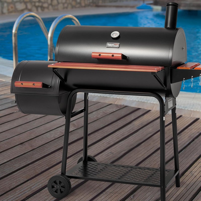 Royal Gourmet 30" Barrel Charcoal Grill - Image 2