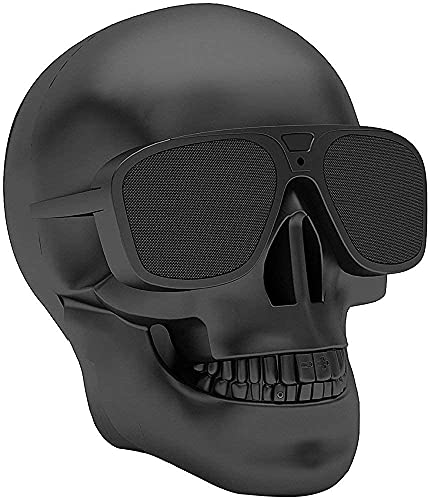 Dubbs Hardware Skull Speaker Portable Wireless Cool Bluetooth Speaker - Great Audio and Stereo Quality - Makes a Spooky Addition to Your Halloween Decorations! - Image 4