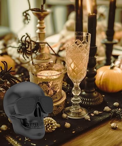 Dubbs Hardware Skull Speaker Portable Wireless Cool Bluetooth Speaker - Great Audio and Stereo Quality - Makes a Spooky Addition to Your Halloween Decorations! - Image 5