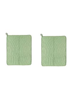 Ikea Pack Of 2 Dish Drying Mat 44X36 Cm Green 