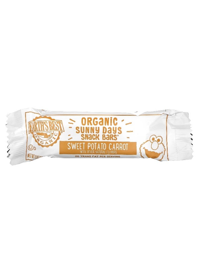EARTHS BEST Earth's Best, Organic Sunny Days Snack Bars, 2 Years and Up, Sweet Potato, Carrot, 7 Bars, 0.67 oz (19 g) Each  - Image 3