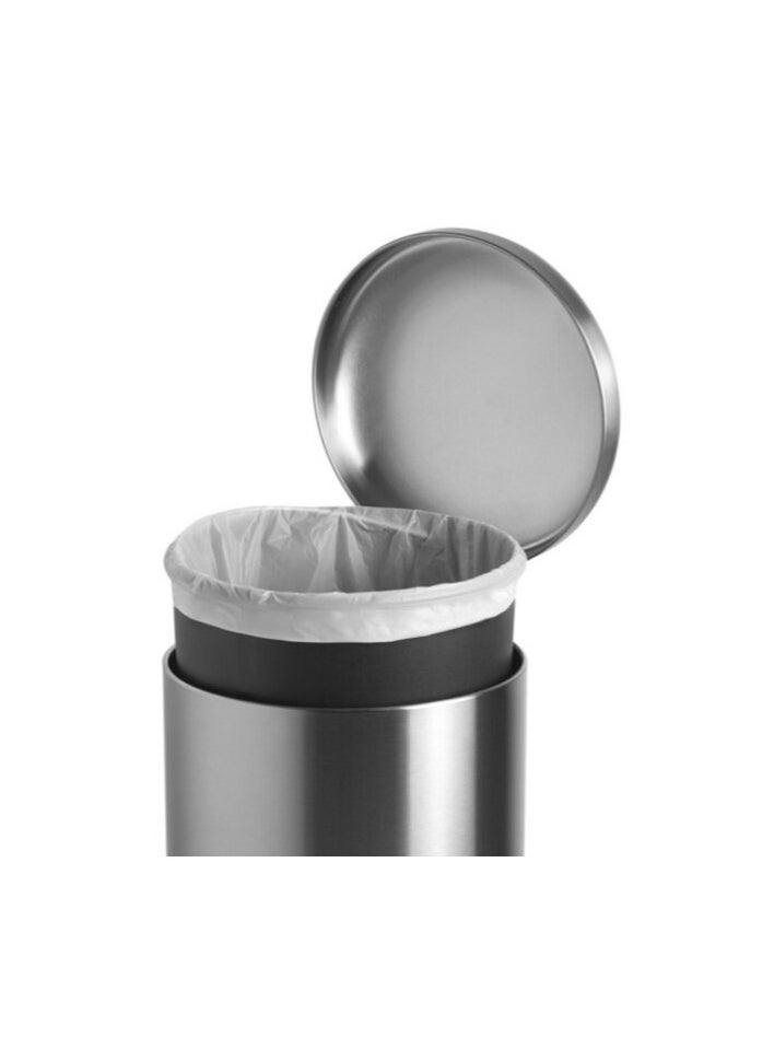 PROMASS Heavy Duty Trash Can Hydrolic Lid Opener Steel Dust Bin 20 Liter  - Image 1