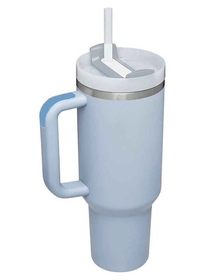 Stanley Vacuum Insulated Coffee Mug,Insulated Mug with Handle and Straw Lid,In-car Mug, 40 Oz - Image 2