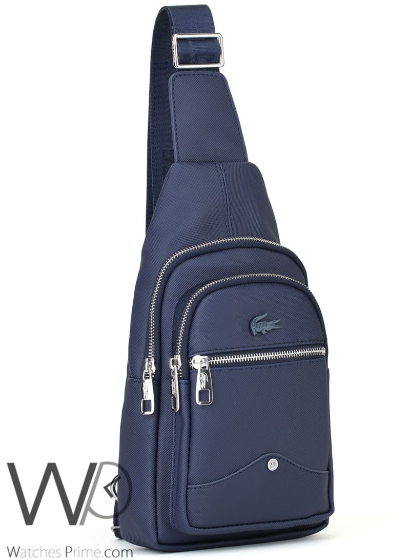 LACOSTE Sling Lacoste Blue Bag Men - Image 4