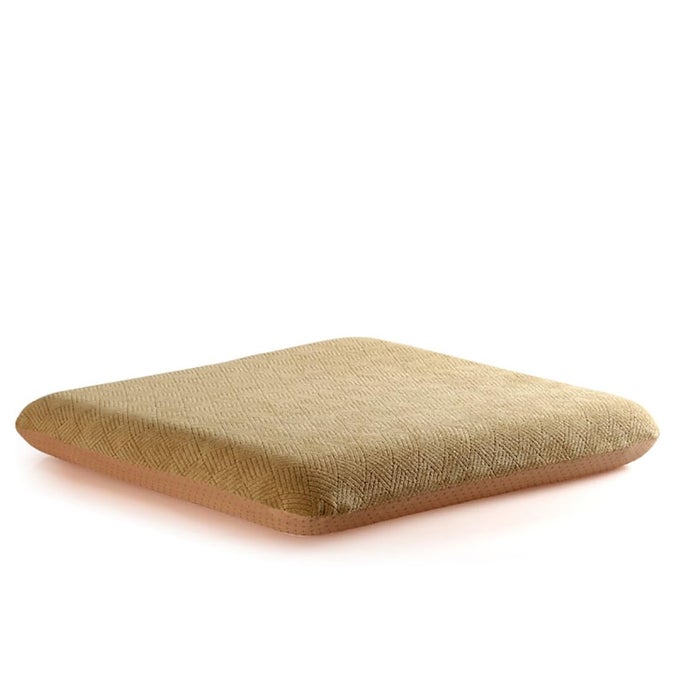 Recliner Cushion for Elderly with Memory Foam 20x20x3 Inches Large Square Seat Cushion for Recliner Chair Floor Pillow Truck Seat Cushion Camel