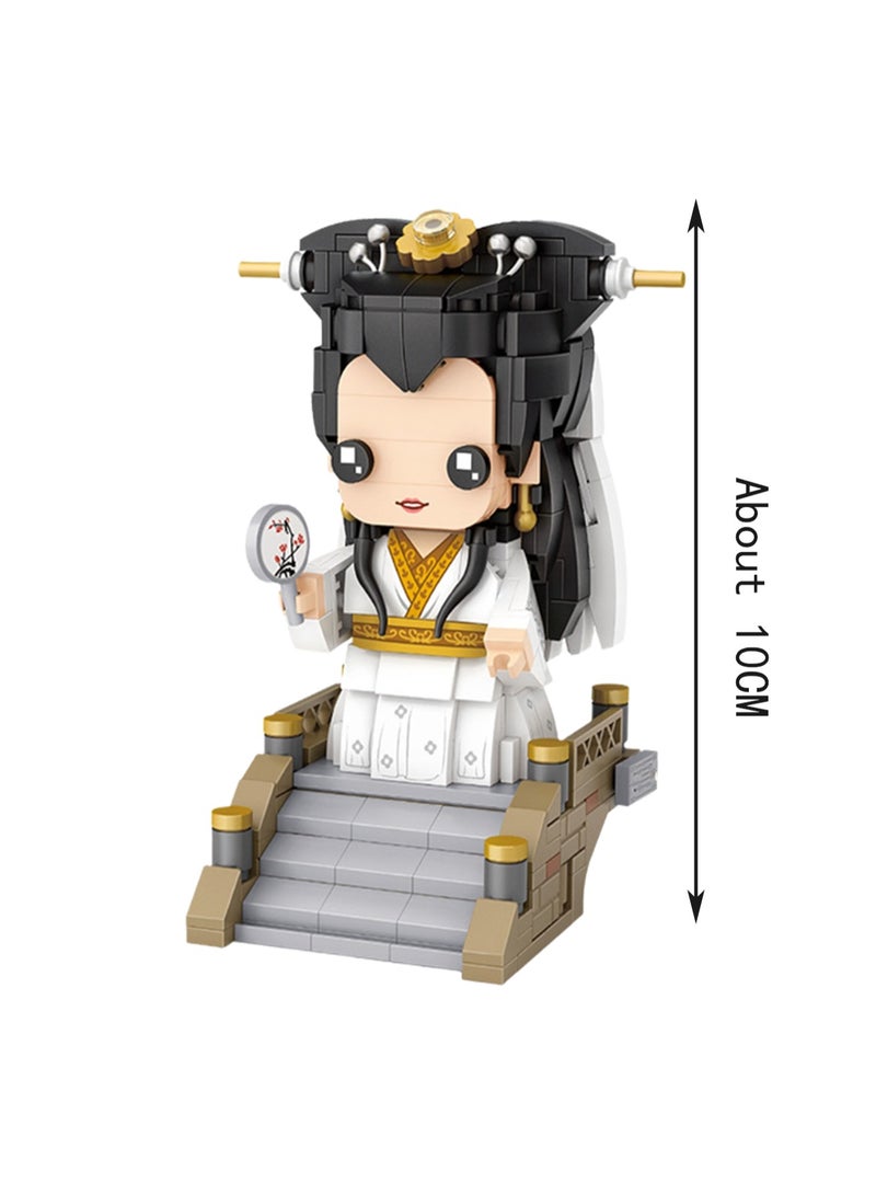 441pcs Ancient costume woman Model Set Building Blocks Creative Diy Assembly Building Assembly Toys Children Adult Home Decoration - Image 2
