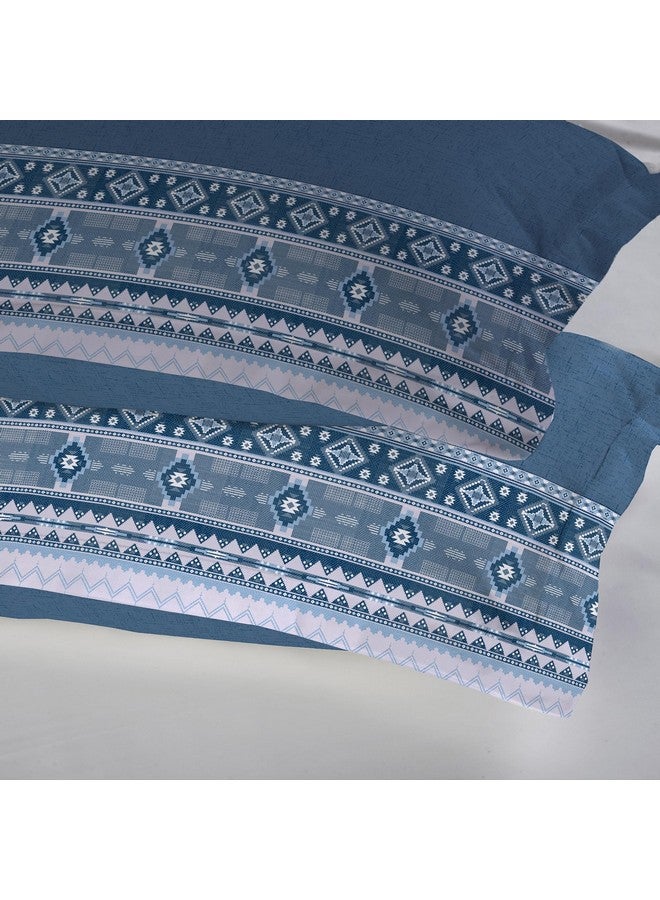 Trident Soft Comfort Pillow Covers Set of 2, 100% Cotton Pillow Covers, 210 TC, Soft and Breathable, Standard Size (46 cm x 69 cm) - Ice Dust - Image 2