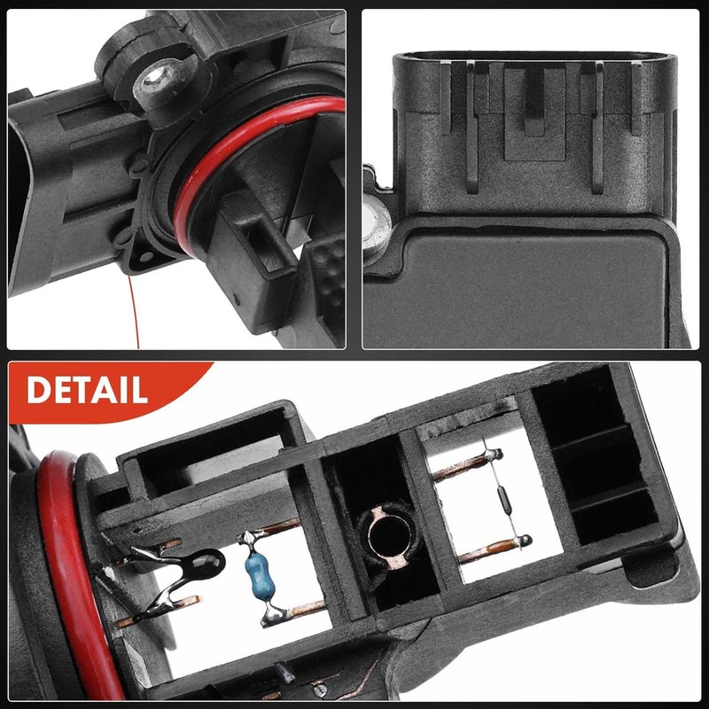 A-Premium حساس تدفق الهواء الشامل A-Premium [5 دبابيس] لطرز شيفروليه، جي إم سي، وكاديلاك - Image 4