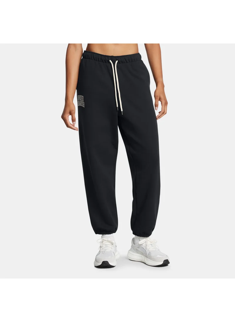 اندر ارمور Women's Icon Terry Sweatpants