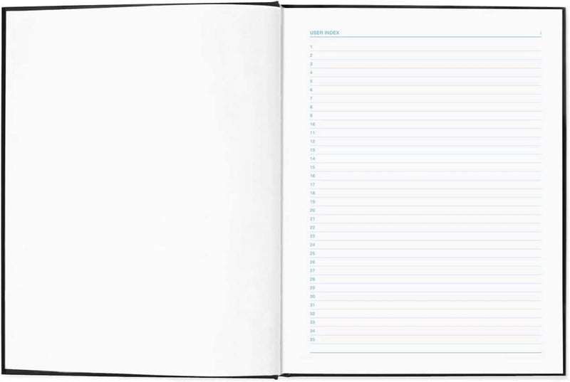 Vela Sciences Advanced E7-D Expanded Hardcover Lab Notebook, 9.25 x 11.75 in (23.5 x 30 cm), 144 Pages, Permanent Bound, 70lb Heavyweight Paper (1-Pack, Dot+) - Image 5